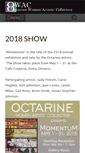 Mobile Screenshot of octarineartists.com